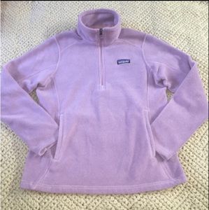 Patagonia Synchilla Fleece Jacket Marsupial Pullover Lavender Size Small